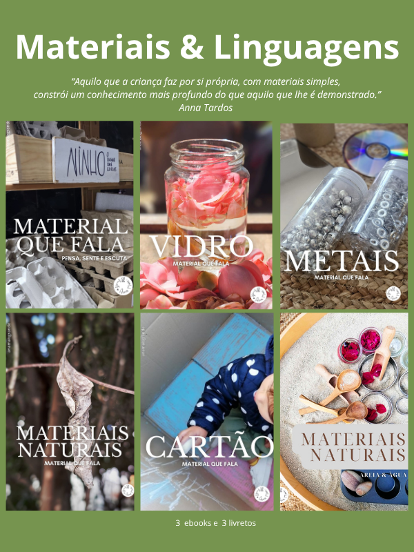 Materiais e linguagens Reggio Emilia